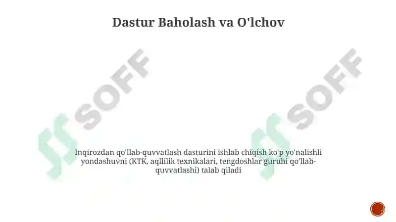 Psixologik qo'llab-quvvatlash dasturi 4