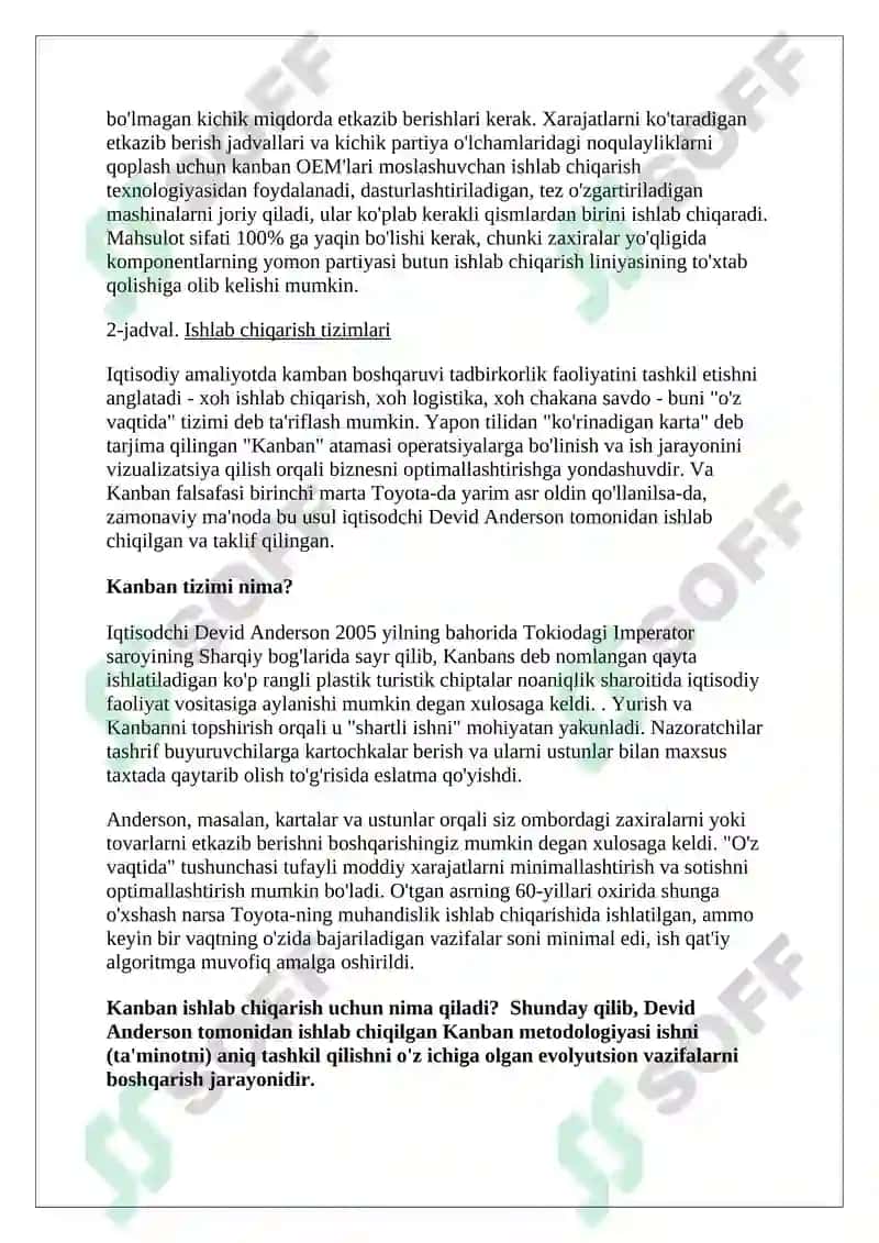Kanban Tizimi 4