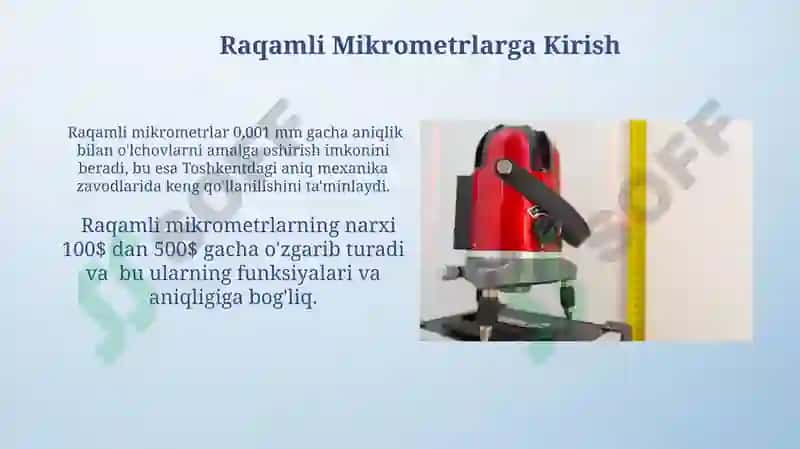 Raqamli mikrometrlar 4