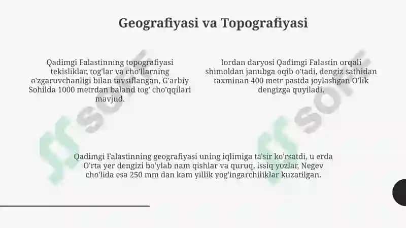 Qadimgi Falastin ( Isroil Yahudiy)davlati 4