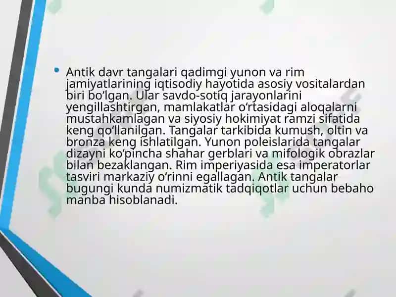 Antik davrtangalari 4