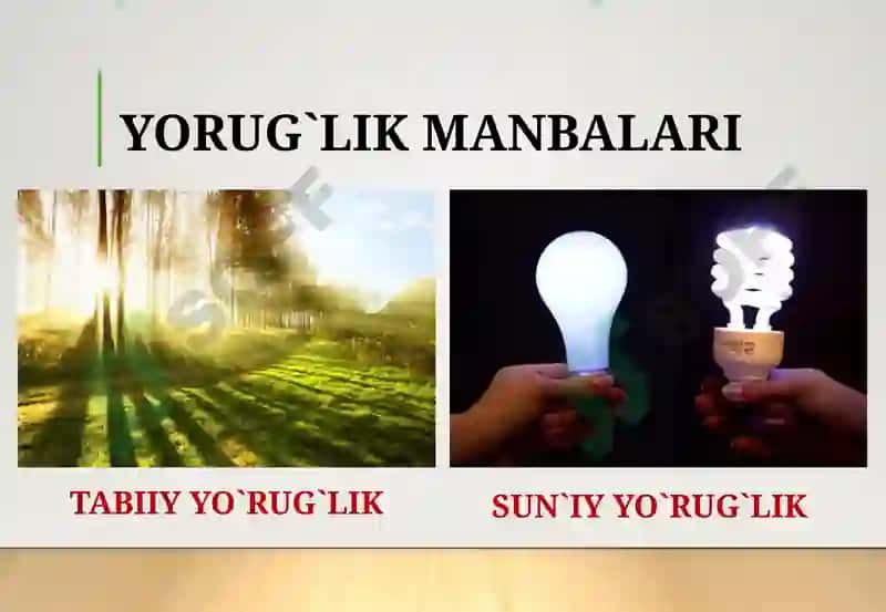 Issiqlik yorug‘lik manbalari 4