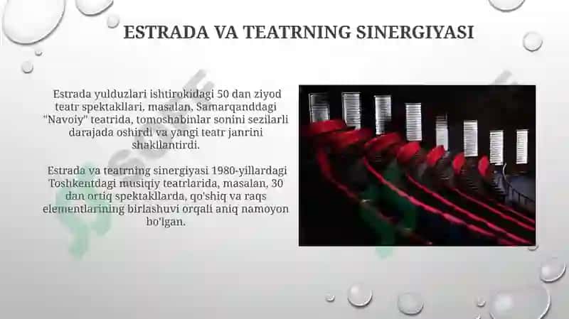 Teatr texnikalari va estrada uslublari 4