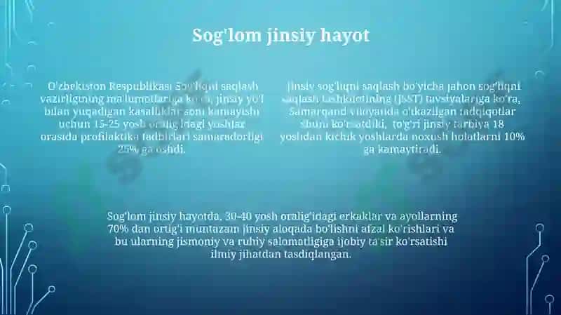 Ayollar va erkaklar tanosil aʼzolari 4