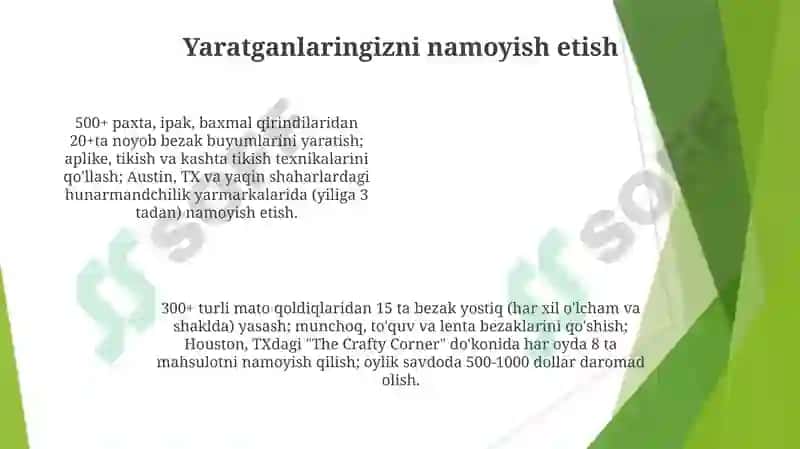 Gazlama qoldiqlaridan bezak tayyorlash 4