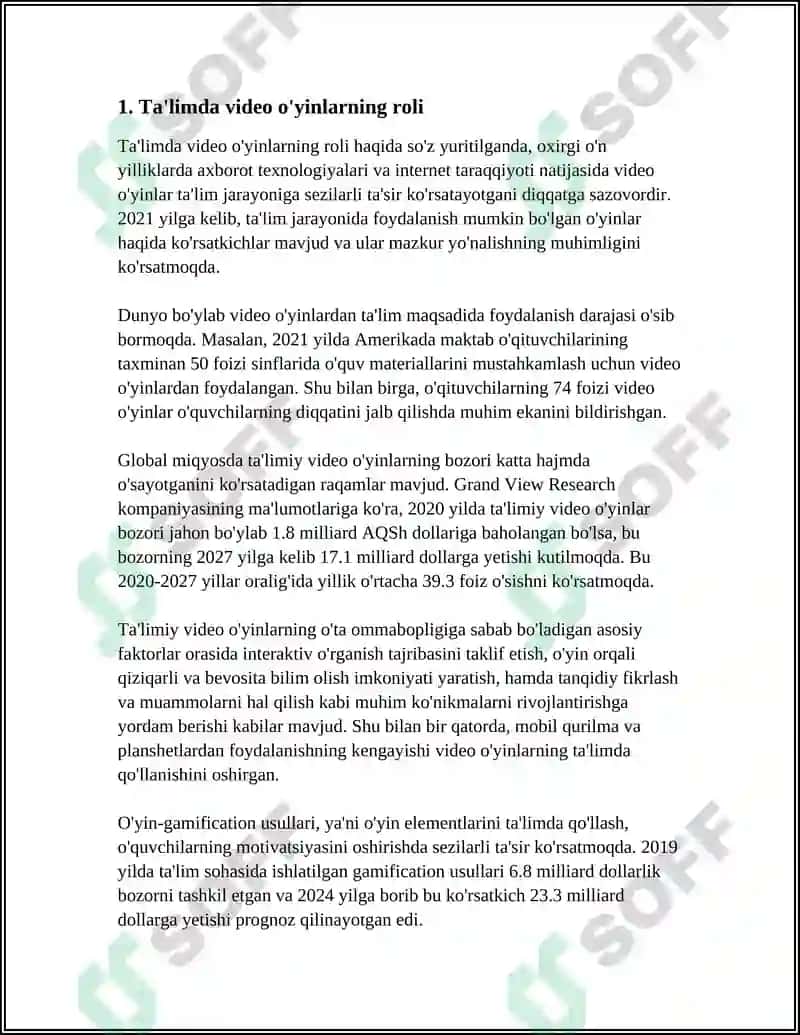 ROLES OF VIDEO GAMES IN EDUCATION AND SKILL DEVELOPMENT 4
