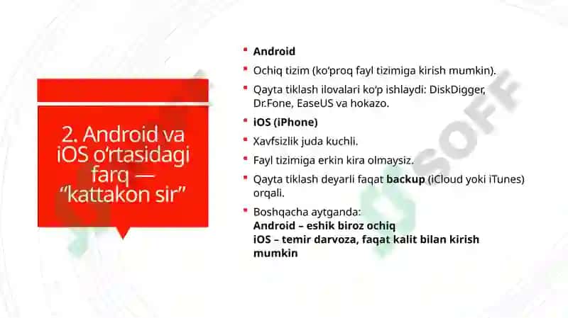 Mobil qurilmalarda (Android/iOS) o‘chirilgan fayllarni qayta tiklash 4