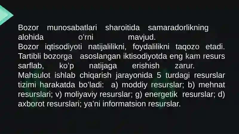 iqtisodiyotda ish samaradorligi, ishsizlik,inqiroz 4