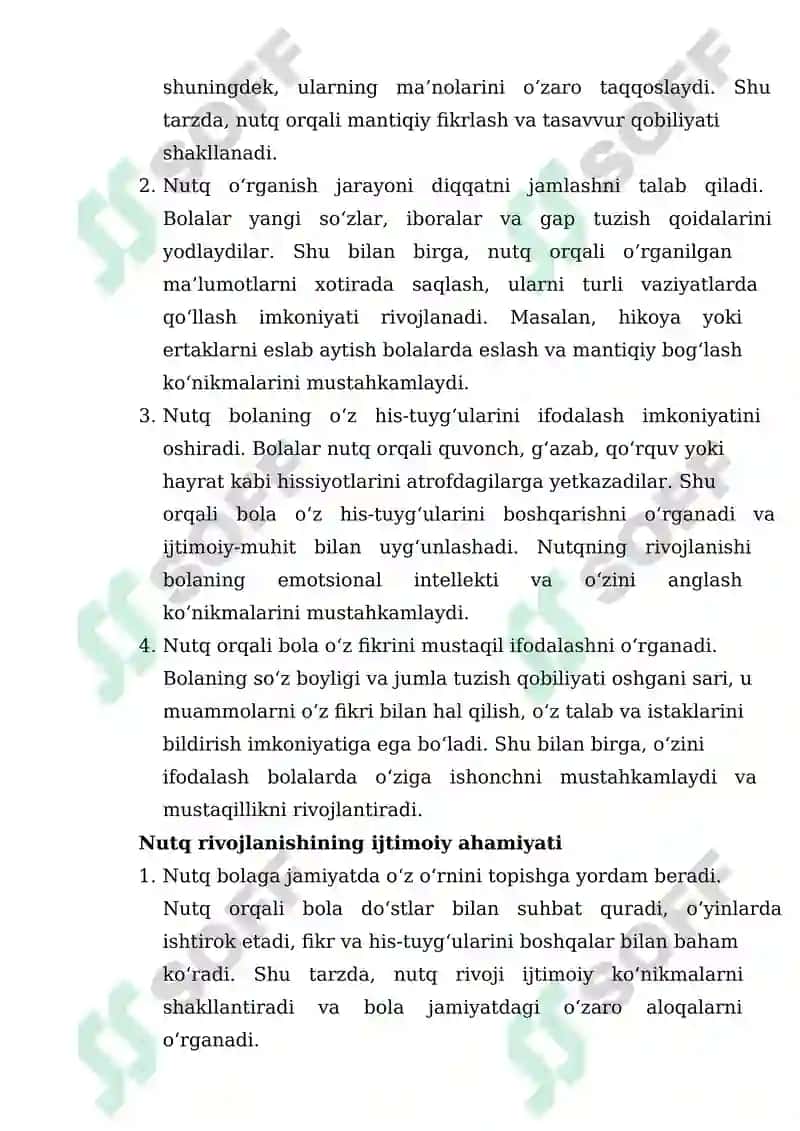 ILK BOLALIK DAVRIDA NUTQNING RIVOJLANISHI 4