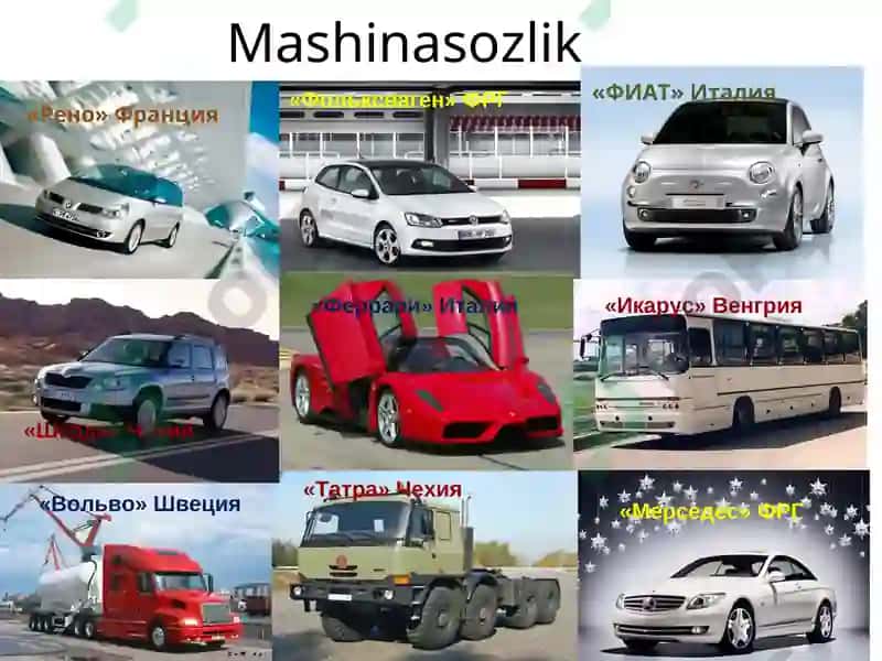 Yevropa mamlakatlari xo’jaligi 4