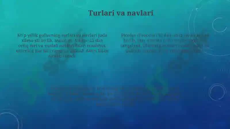 Ko‘pyillikmanzaraligullar 4