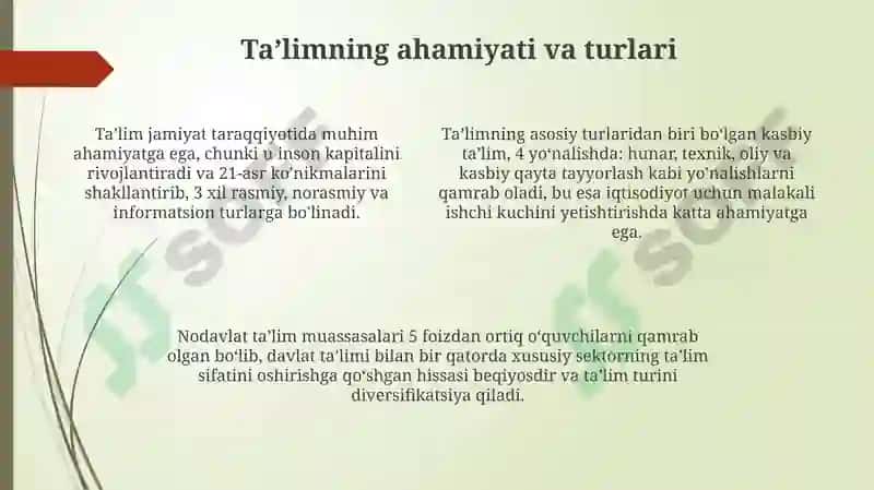 Tarbiyaning maqsad va vazifalari 4