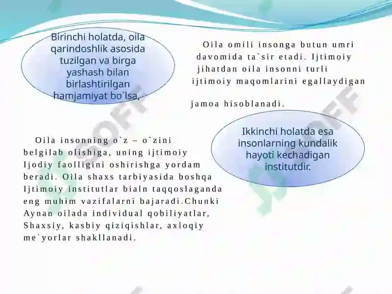 Oilabilanolibboriladiganijtimoiy–pedogogikfaoliyat 4