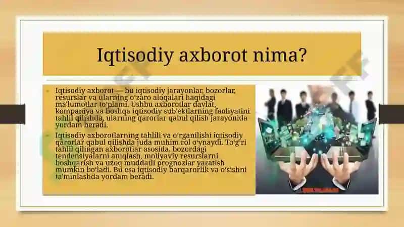 Iqtisodiyaxborotni qayta ishlash uchun mobil ilovalardan foydalanish 4