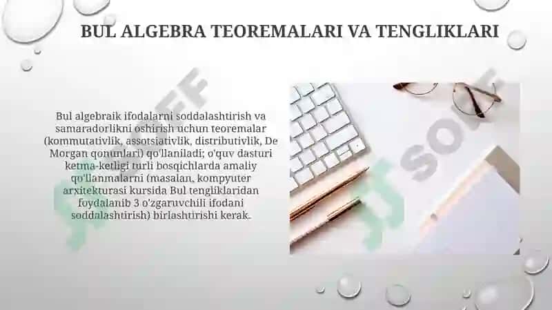 Bul'yan Algebrasi 4