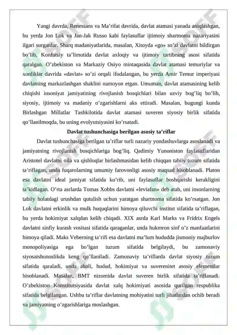 Davlatning Tushunchasi va Mohiyati 4