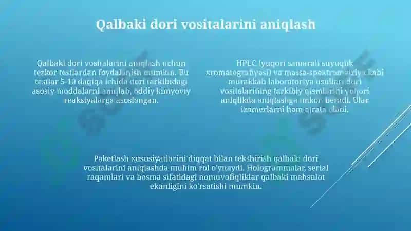 Qalbaki dori vositalari 4