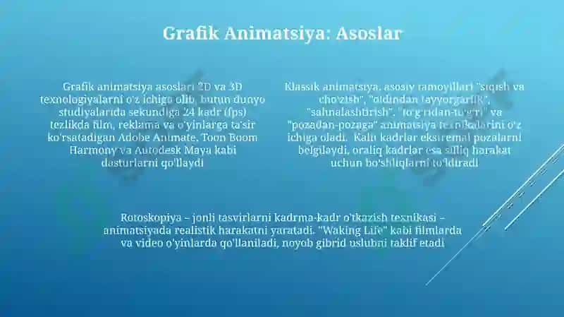 Klassik animatsiya usullari 4