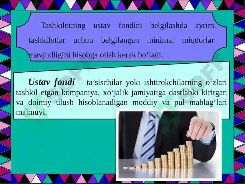 ta'sishujjatlarini ishlab chiqish 4