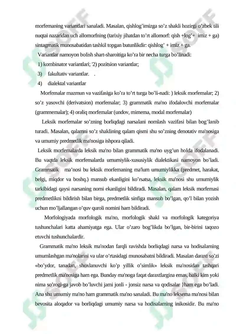 Morfologiya haqida umumiy malumot 4