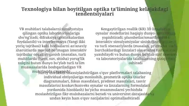 Geometrik optika asoslari 4