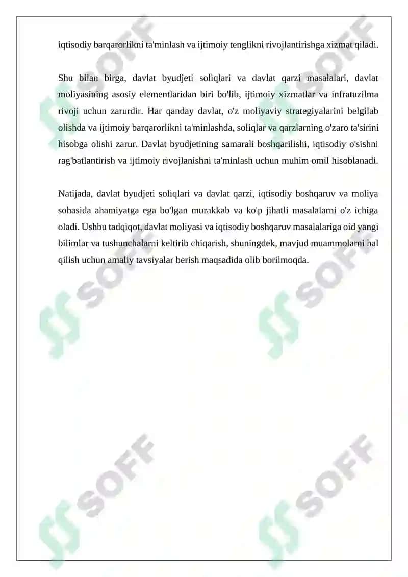 Davlat byudjeti soliqlari va davlat qarzi 4