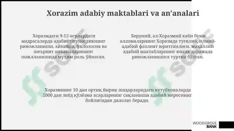 Xorazim adabiy muhiti 4