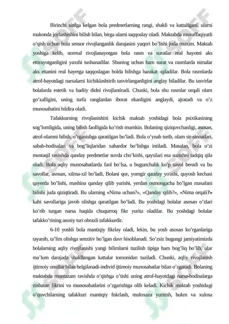 Kichik maktab o’quv jamoasida shaxslar aro munosabatlar 4