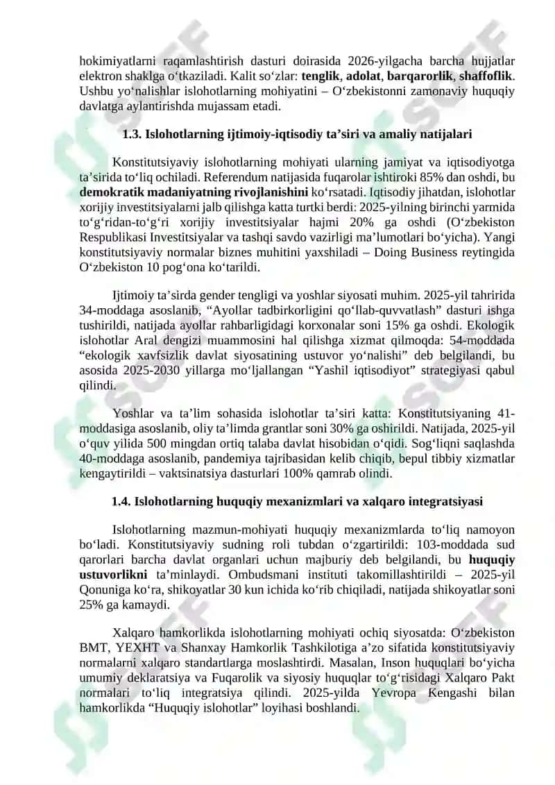 O`zbekiston Respublikasi Konstitutsiyasi 4
