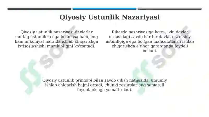 D.Rikardo va klassik siyosiy iqtisod 4