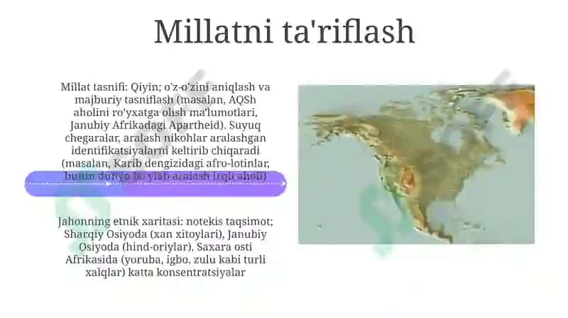 Dunyoning etnik manzarasi va etnik klassifikatsiyasi 4
