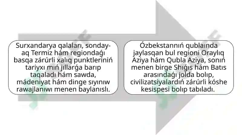 Surxandárya qalası urbanizaciyası 4