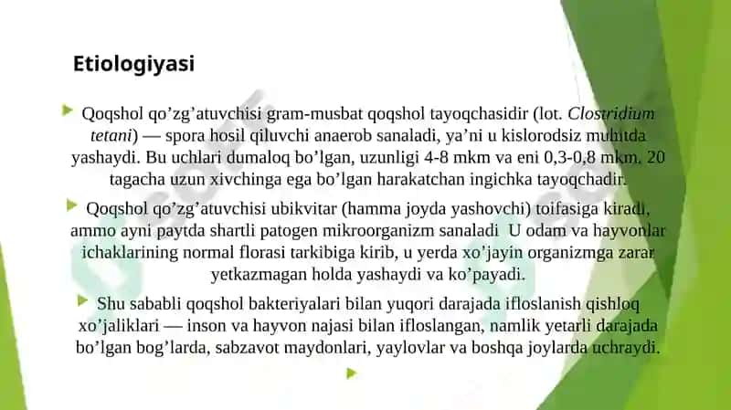 Qoqshol kasalligi — sabablari, alomatlari, yuqish yo’llari, davolash, oldini olish 4