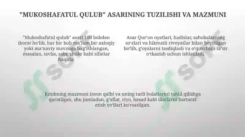 Mukoshafatul qulub 4