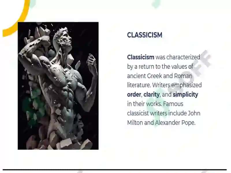 Characteristics of Classicism Literature 4