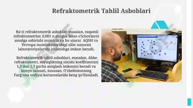 Refraktometrik Tahlil Metodi 4
