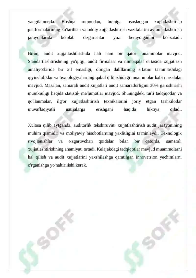 Auditorlik tekshiruvini xujjatlashtirish 4