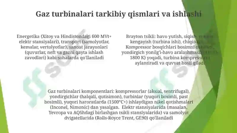 Gaz turbinasi 4