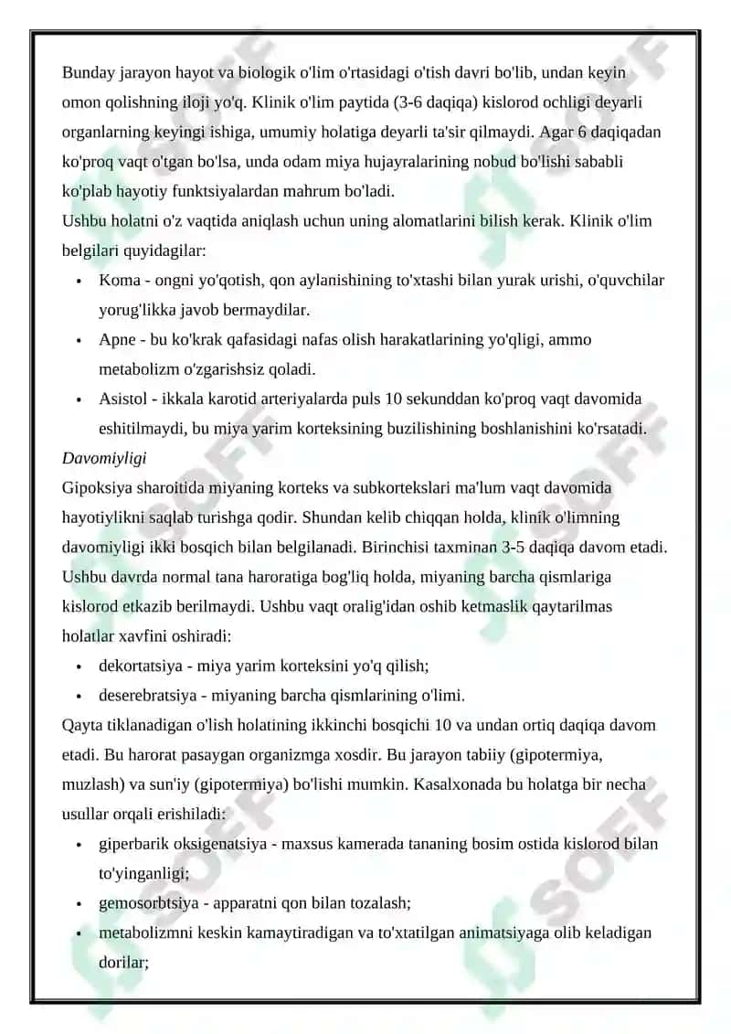 O’lim Haqida Tushuncha 4