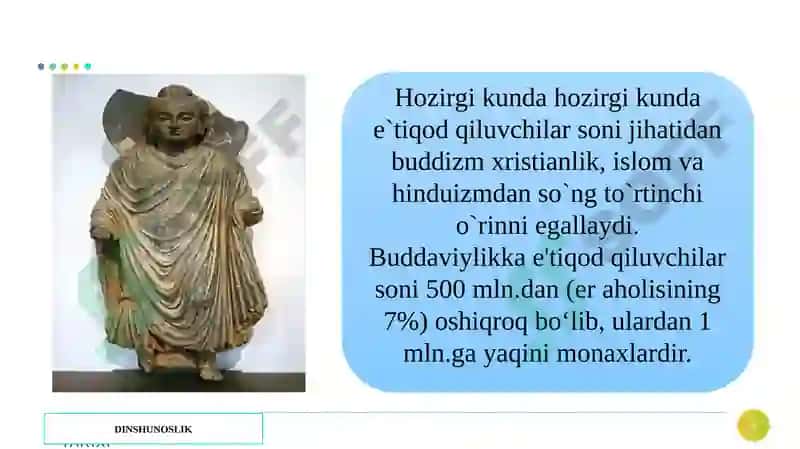Buddaviylik Dini Tarixi va Asosiy G`oyalari 4