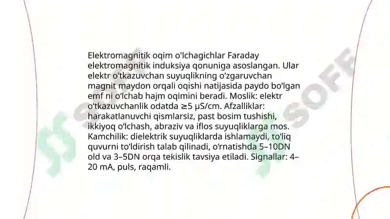 Ultrasonik oqim o'lchagichlar (Doppler va vaqt-of-flight usullari) 4