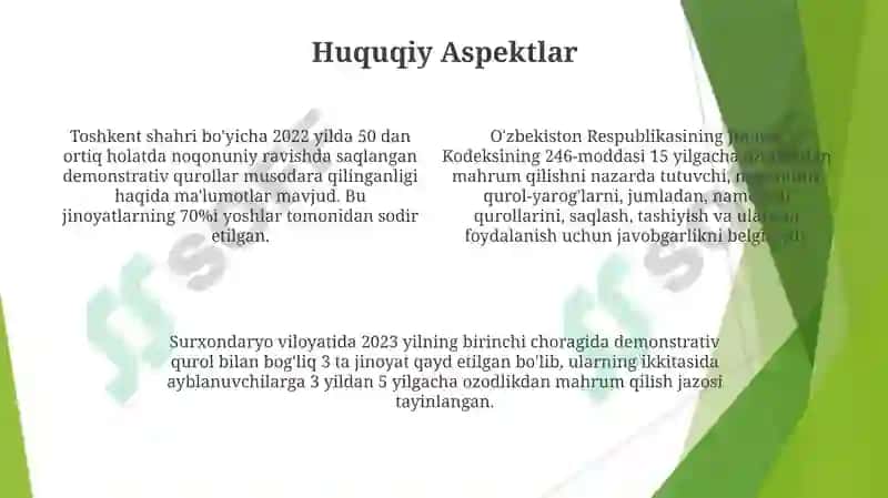 Ko'rgazmali qurollar ularning turlari va geografiya mavzulariga oid 4