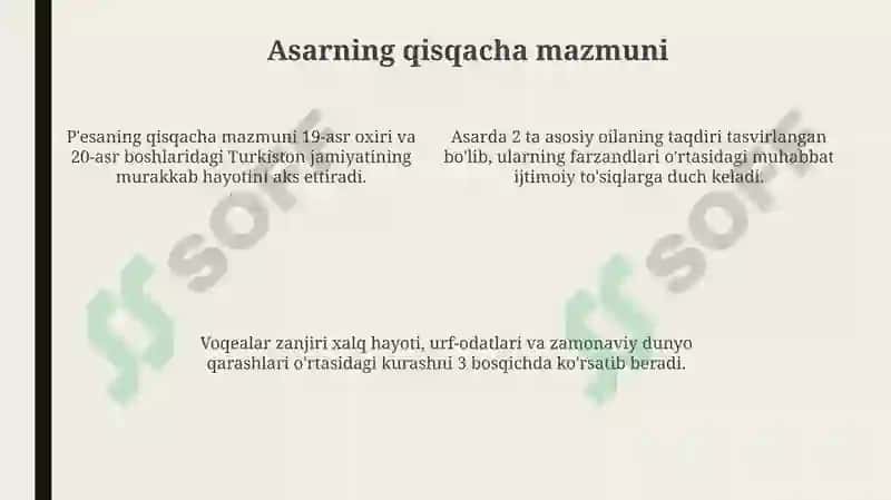 Hamza Hakimzoda Niyoziy drammalaridan biri tahlili 4