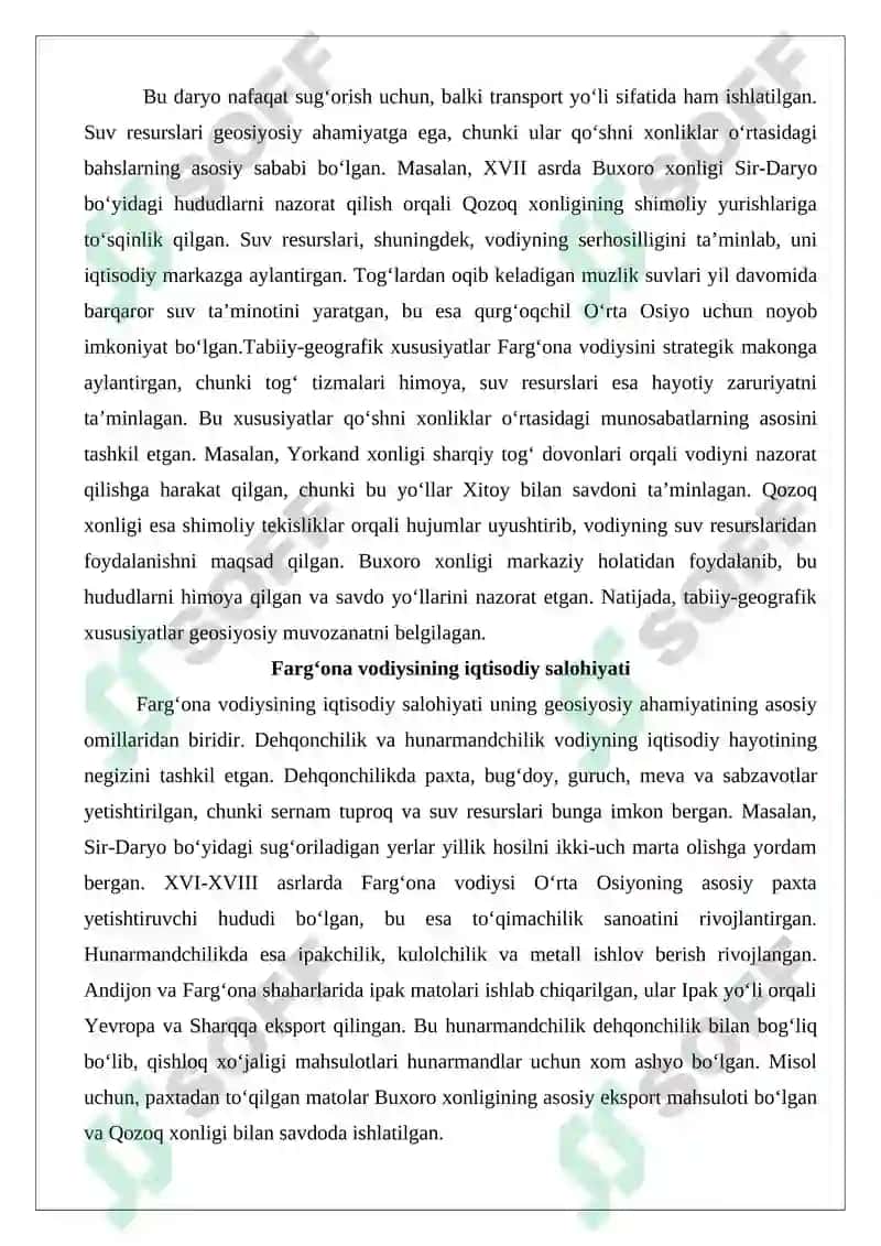 Farg‘ona vodiysining geosiyosiy ahamiyati 4