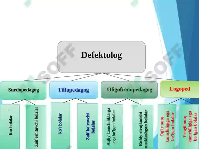 Defektolog xizmatini tashkil etish 4