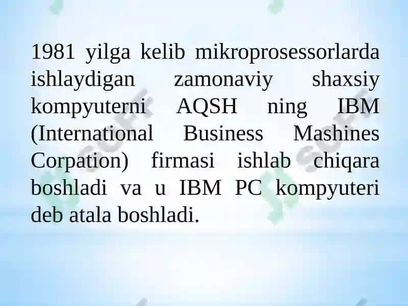 Axborotjarayonlarining texnik ta'minoti 4
