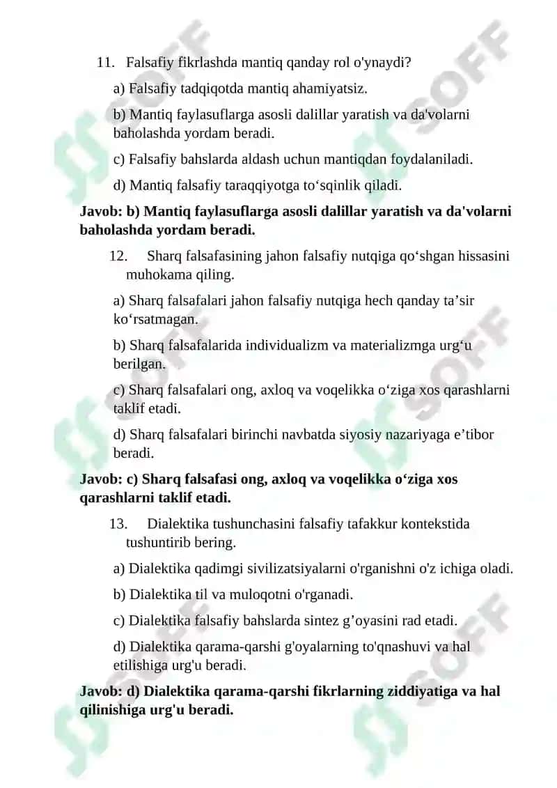 Falsafiy savollar 4