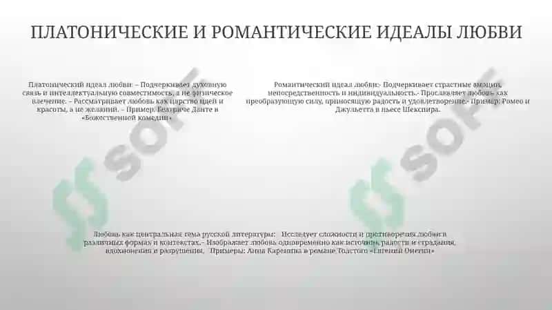 Сквозные Темы В Русской Литературе Тема Любви 4