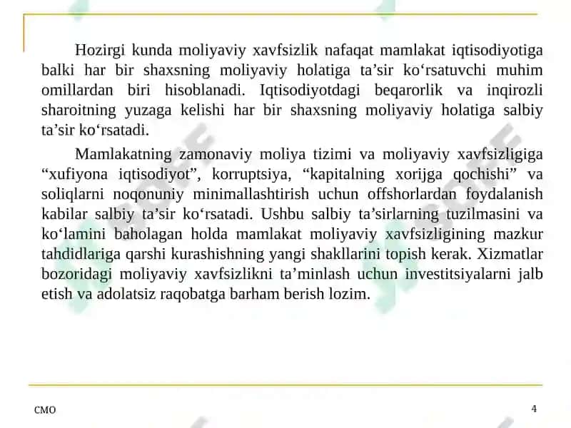 Xalqaro Valyuta Munosabatlarini Muvofiqlashtirish 4