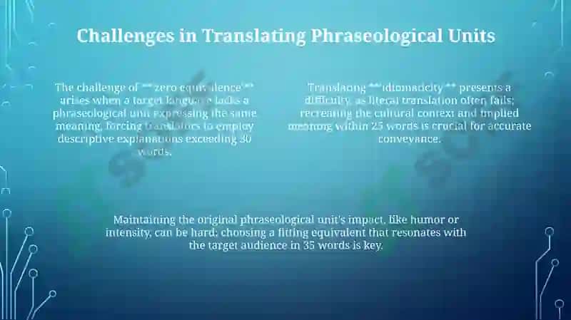 Translation of phraseological units 4